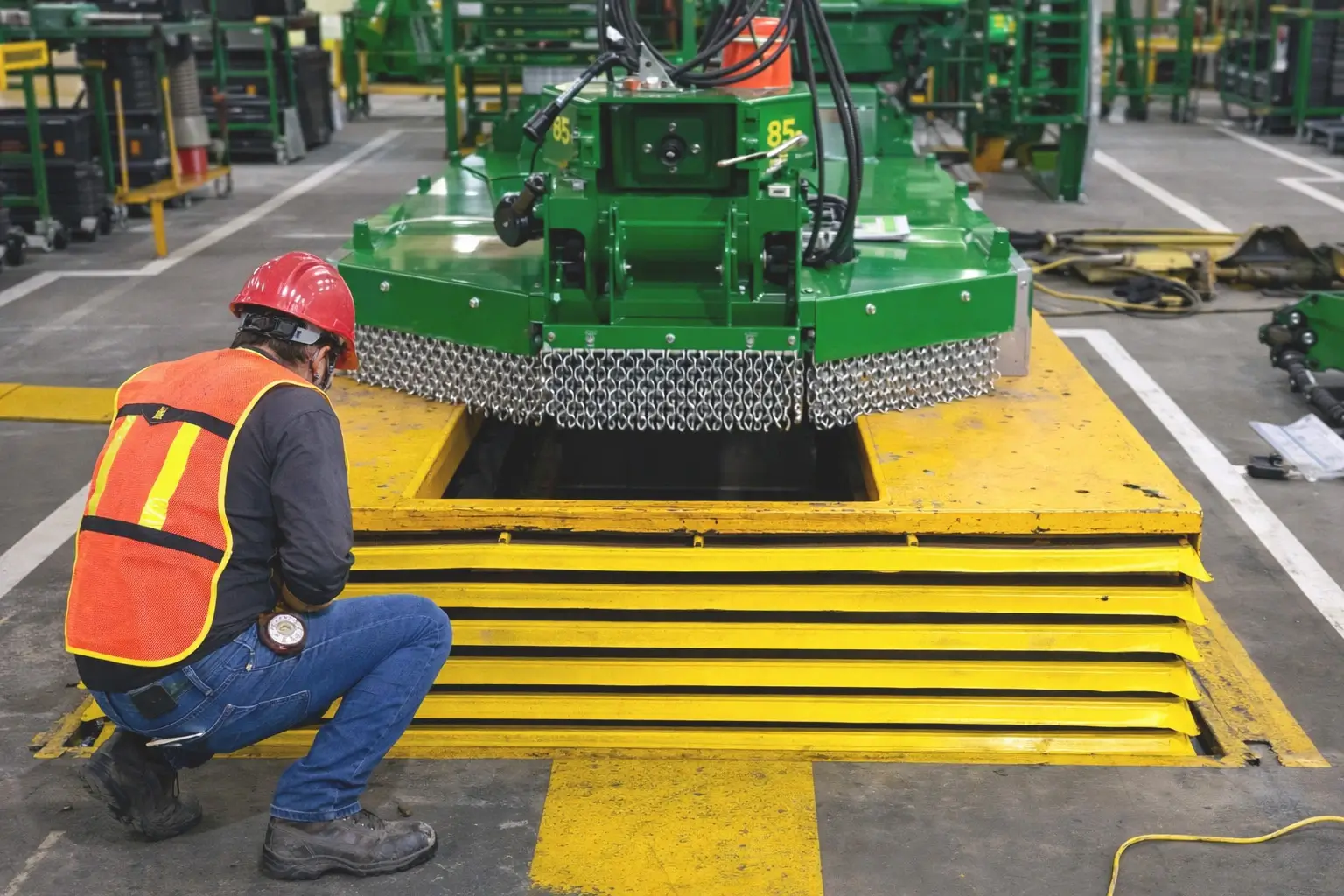 guardas y fuelles tipo acordeón para mesas hidráulicas y plataformas de elevación